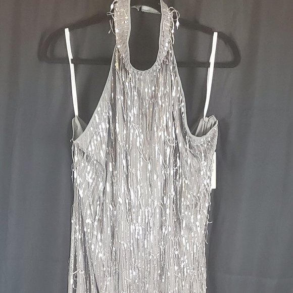 Eloquii Dresses & Skirts - SILVER  COCKTAIL DRESS